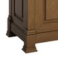 James Martin Vanities Brookfield 60" Double Bathroom Vanity in Honey Oak with 3 cm Lime Delight Quartz Top and Rectangular Sinks, , large