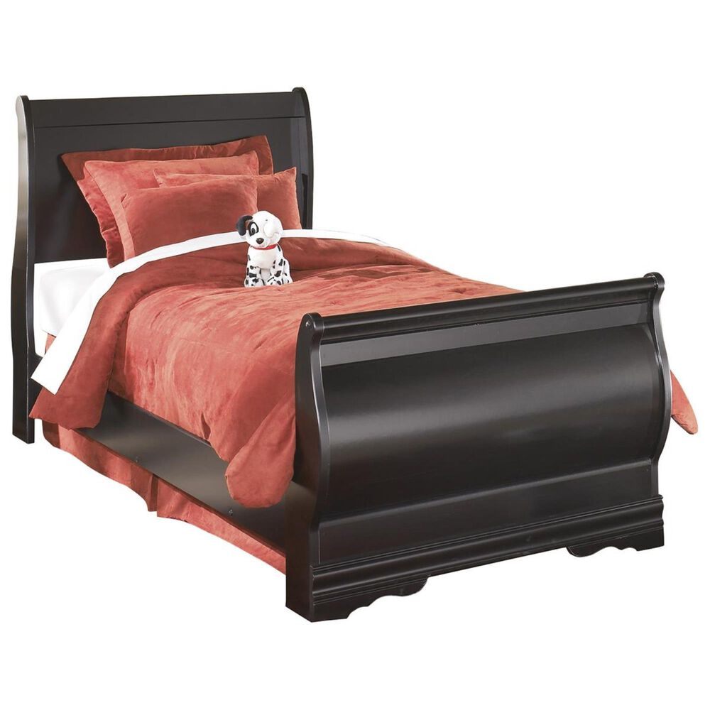 Ashley Huey Vineyard 3 Piece Twin Bedroom Set in Black, , large
