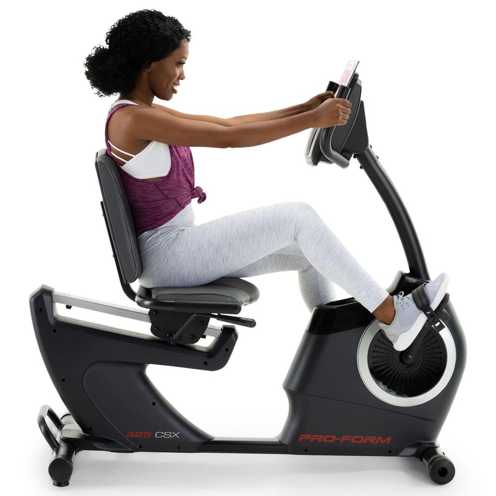 ProForm 325 CSX Recumbent Bike in Black, , large