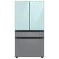Samsung Bespoke Bespoke 4-Door French Door Refrigerator Top Panel in Morning Blue Glass, , large