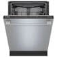 Bosch 300 Series 24" Built-In Bar Handle Dishwasher with Anti-Fingerprint in Stainless Steel, , large
