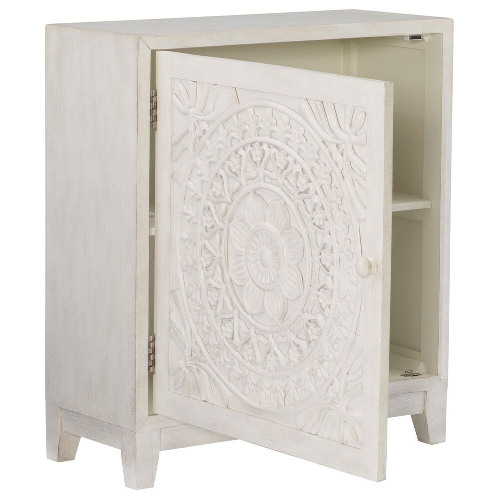 Linon Home Decor Grace Cabinet in Smokey White, , large