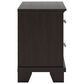 Ashley Covetown 2-Drawer Nightstand in Dark Brown, , large