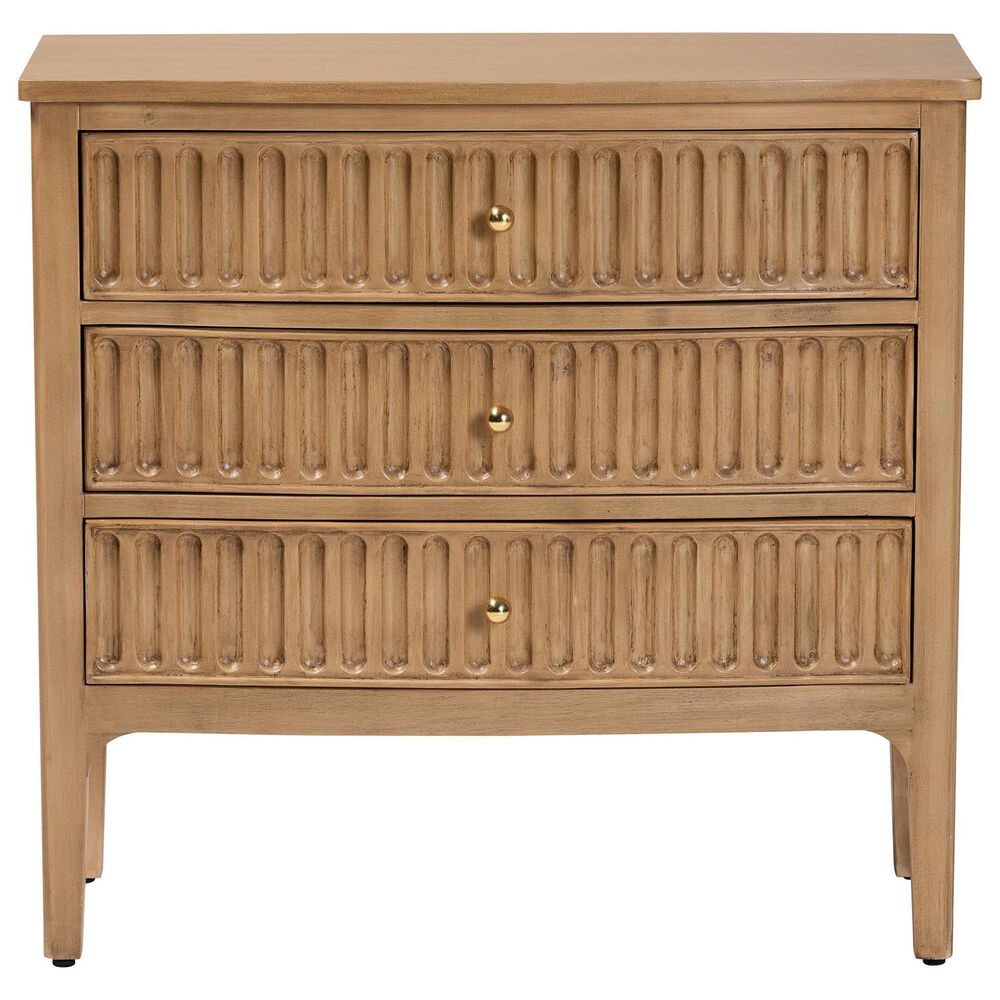 Baxton Studio Lavi 3-Drawer Chest in Antique Beige, , large