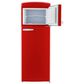 Unique Appliances Classic Retro 7.5 Cu. Ft. Top Freezer Refrigerator in Candy Apple Red, , large