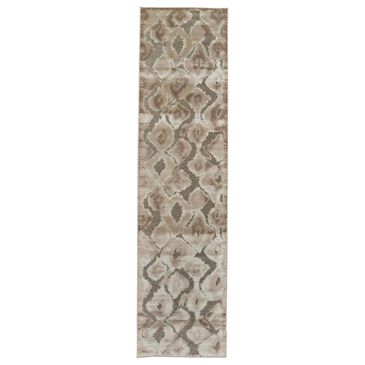 Feizy Rugs Saphir Zam 2"6" x 8" Pewter and Gray Area Rug, , large