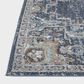 Central Oriental Orient Dorcie 3"1" x 5"3" Blue and Dark Grey Area Rug, , large