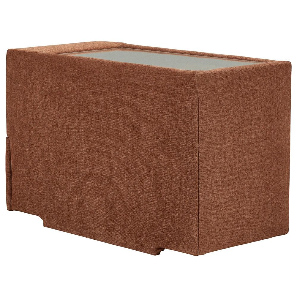 Ashley Modmax 8-Piece Reversible L-Shaped Sectional with Storage and Audio Consoles in Spice, , large