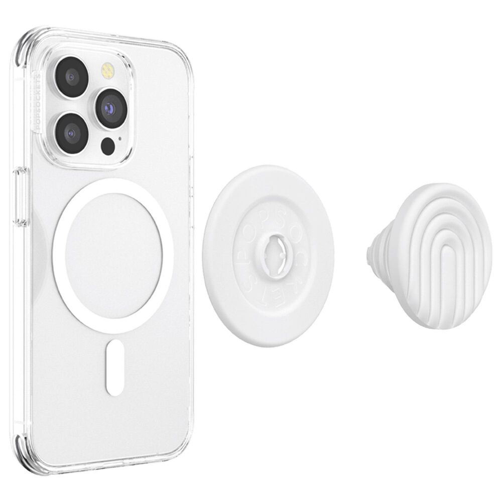 PopSockets MagSafe PopGrip Curves in Coconut Creme, , large