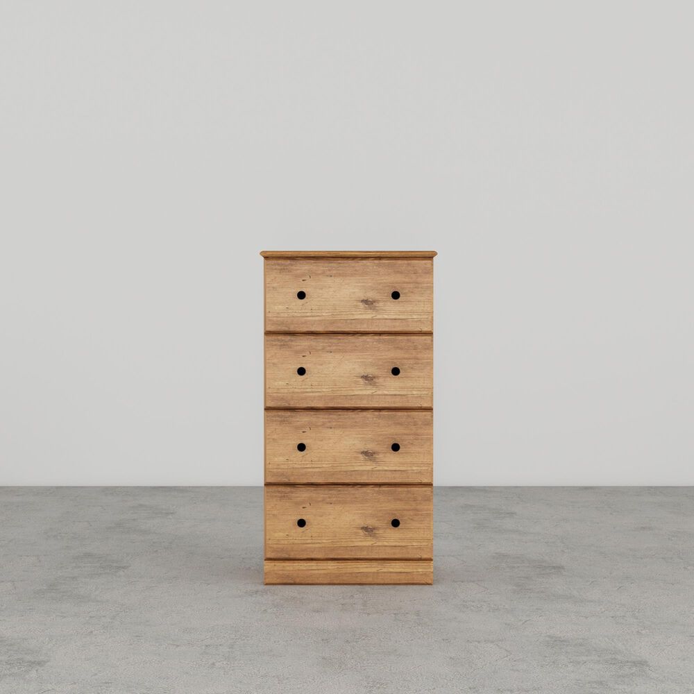 Lemoore Essentials 23" 4-Drawer Chest in Saratoga Pine, , large
