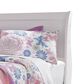 Ashley Anarasia Twin Sleigh Headboard in White, , large