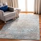Safavieh Dream DRM412M 8" x 10" Blue and Grey Area Rug, , large