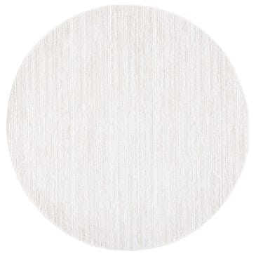 Safavieh Vision 6"7" Round Ivory Area Rug, , large