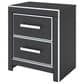 Ashley Zuraleus Queen Upholstered Panel Bed with Two Nightstands in Matte Black, , large