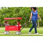 Radio Flyer 3-In-1 Folding Wagon with Canopy in Red, , large