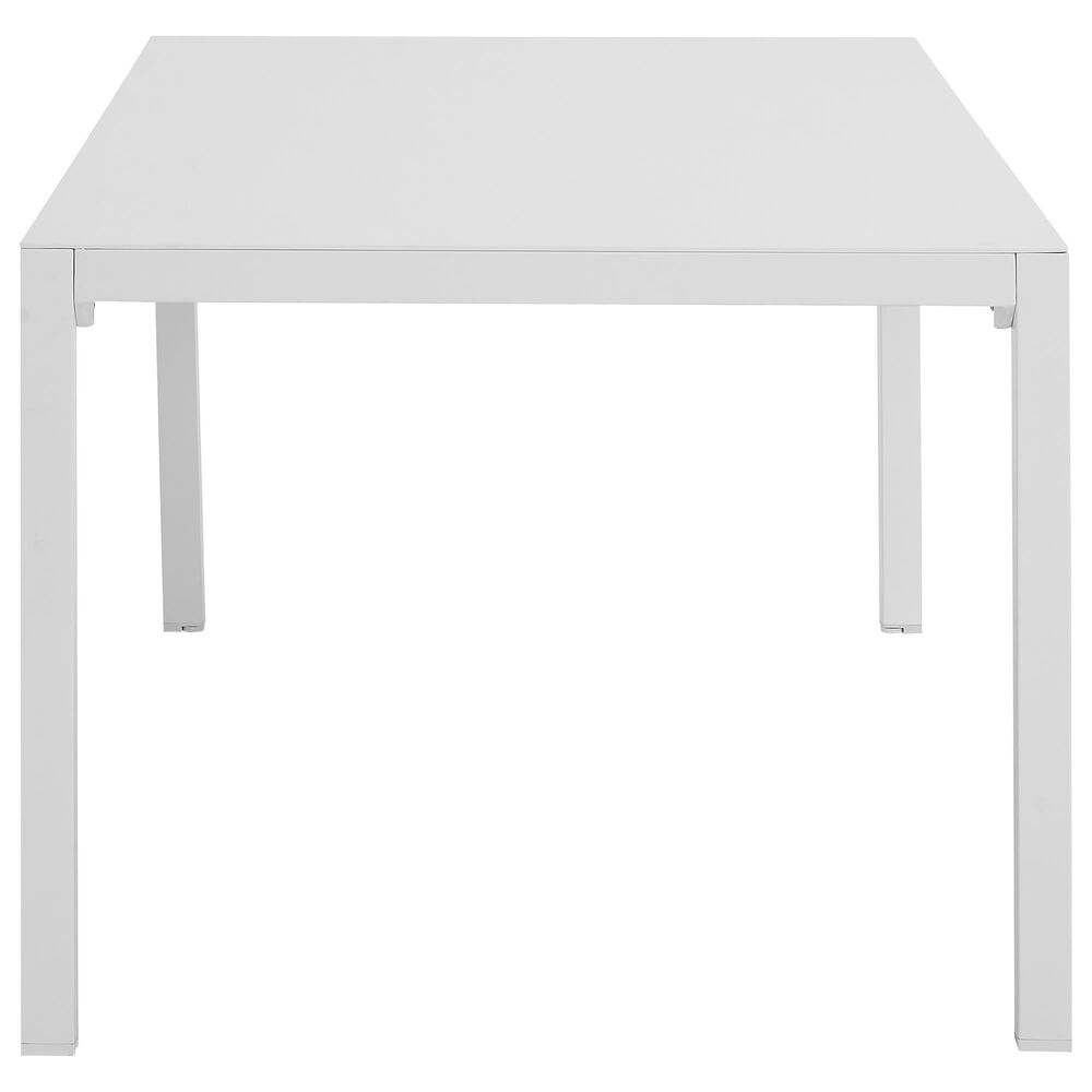 Linon Home Decor Holland 64" Outdoor Dining Table in White, , large