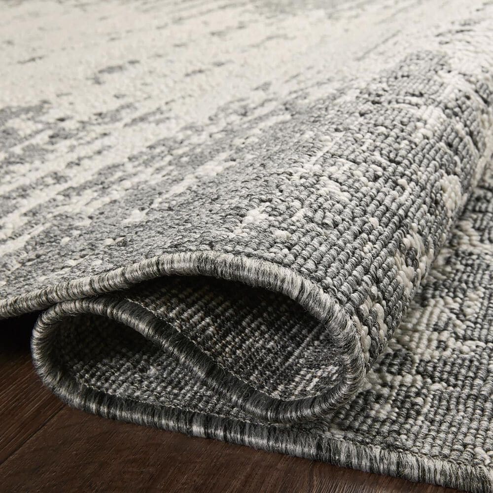 Loloi II Rainier 5&#39;3&quot; x 7&#39;7&quot; Ivory and Grey Indoor/Outdoor Area Performance Rug, , large