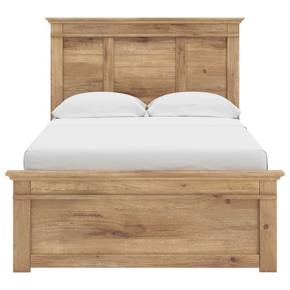 Ashley Makidern 2-Piece Full Panel Bedroom Set in Natural Brown, , large