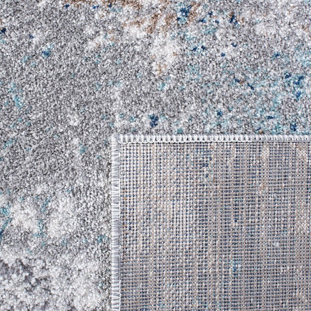 Safavieh Aston 6&#39; x 9&#39; Grey and Blue Area Rug, , large