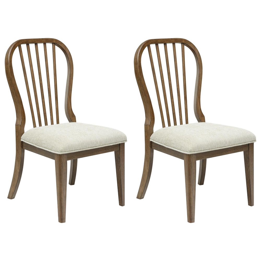 Ashley Sturlayne Dining Chair Set of 2 in Brown, , large