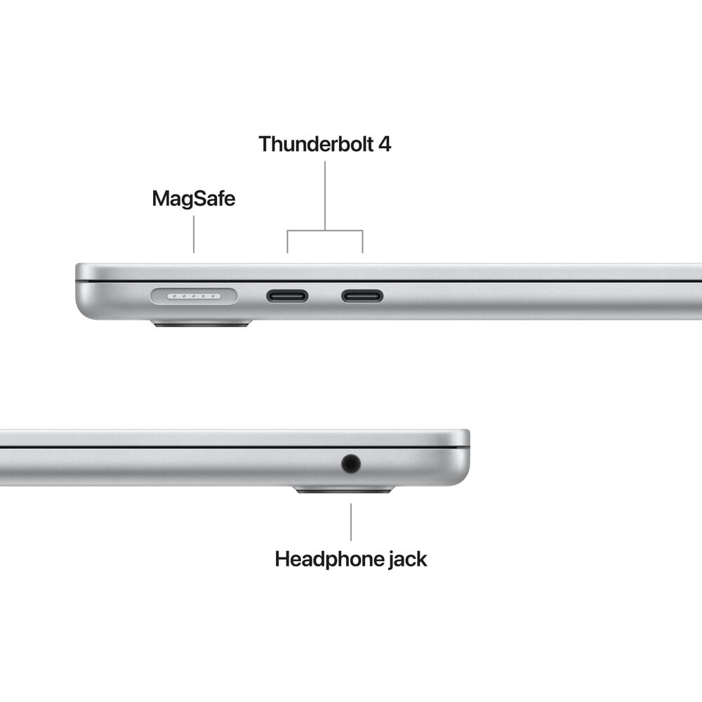 Apple MacBook Air 13-inch Laptop M4 chip - 10 Core CPU - 10 Core GPU - 16GB Memory - 512GB SSD - Silver &#40;Latest Model&#41;, , large