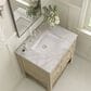 James Martin Vanities Breckenridge 30" Single Vanity in Whitewashed Oak with 3 cm Victorian Silver Quartz Top, , large