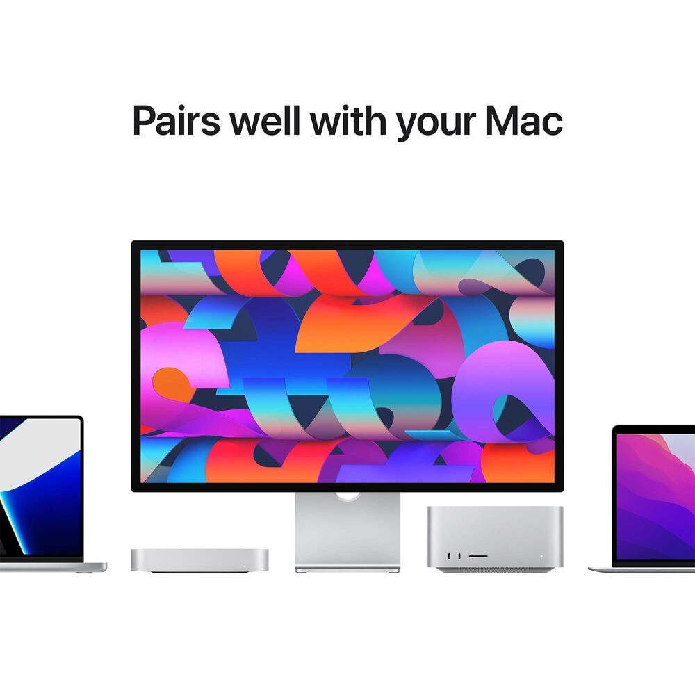 Apple Studio Display - Nano-texture glass - Tilt- and height-adjustable stand, , large