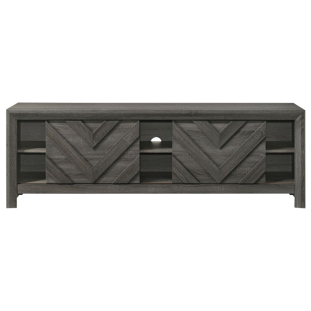 Crown Mark Valor 71&quot; TV Stand in Gray, , large