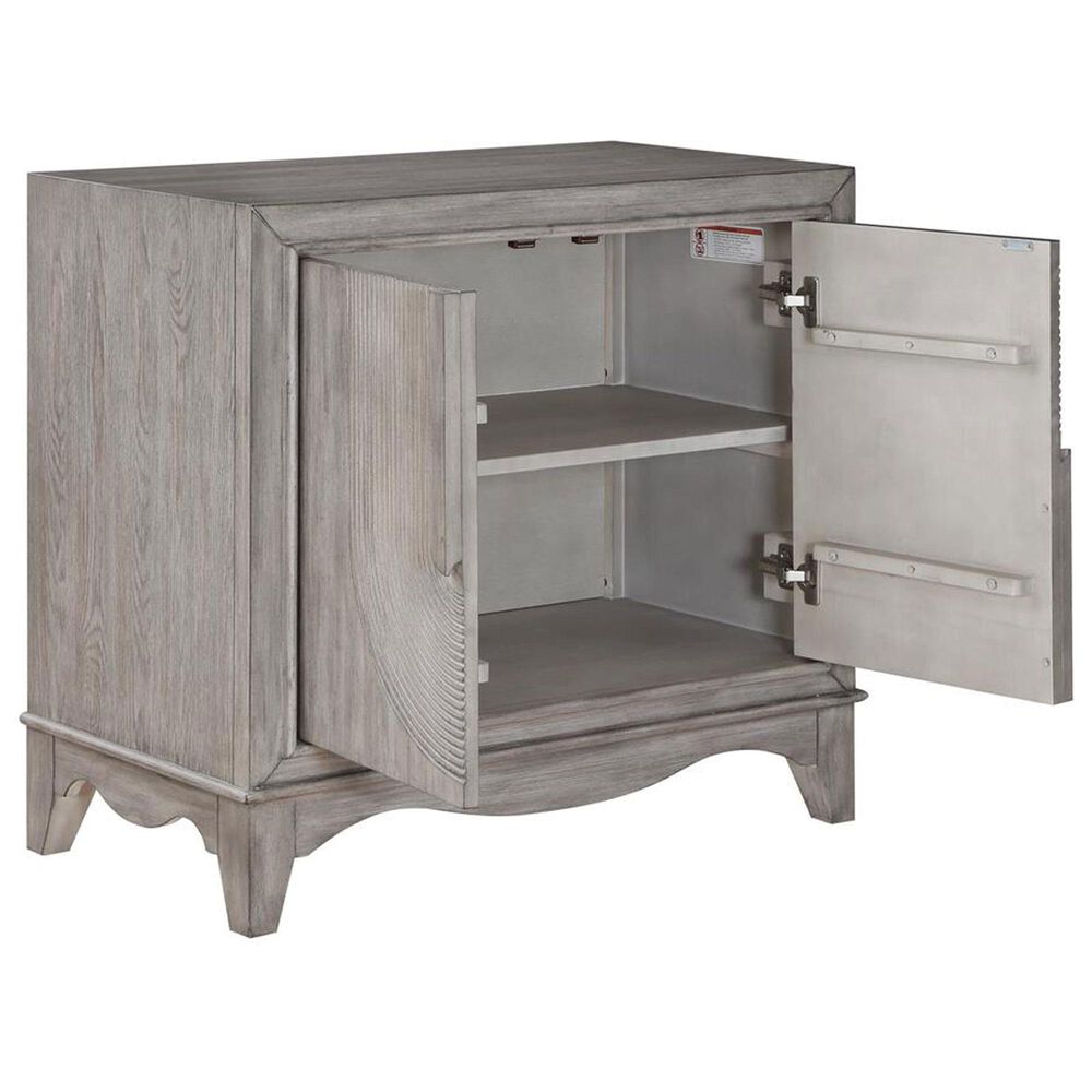 Shell Island Furniture Carbondale 2-Door Cabinet in Grey | Shop NFM 