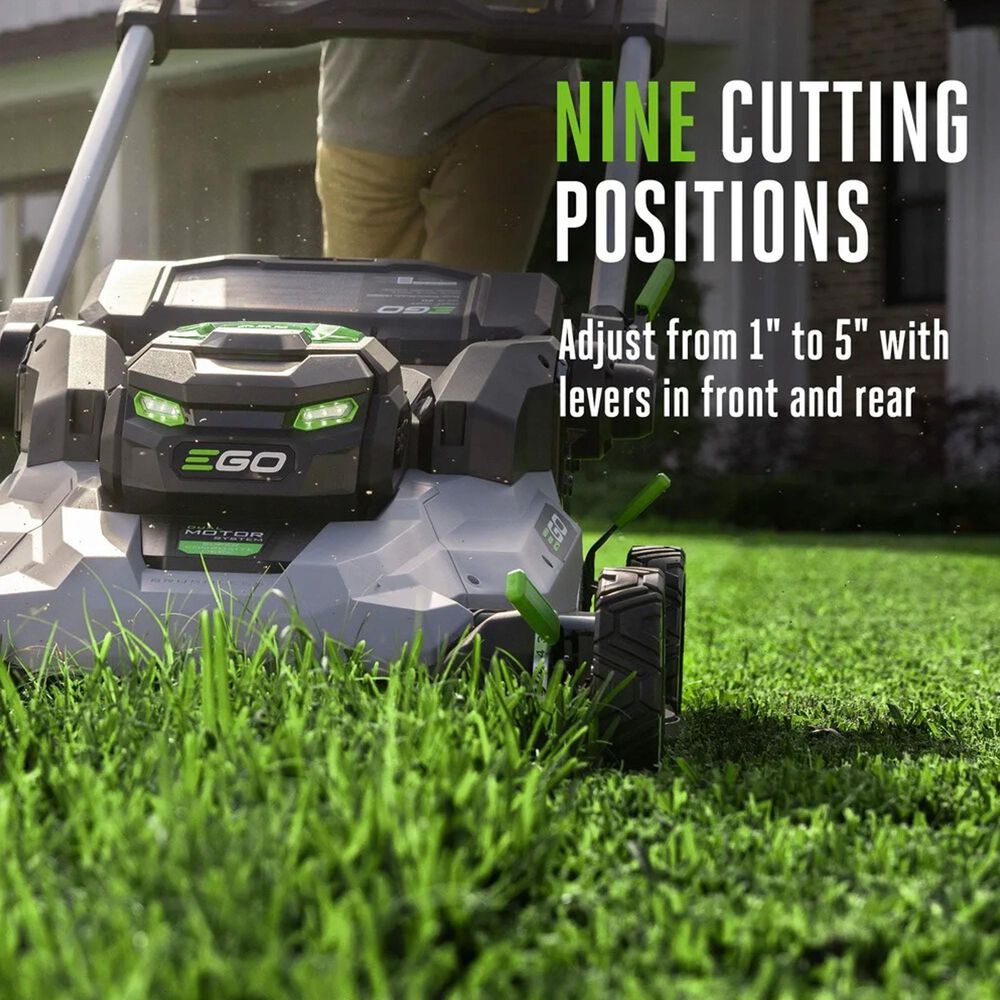 EGO Power+ 30" Super Composite Deck Battery-Powered Self-Propelled Mower with Dual Motor Kit, , large