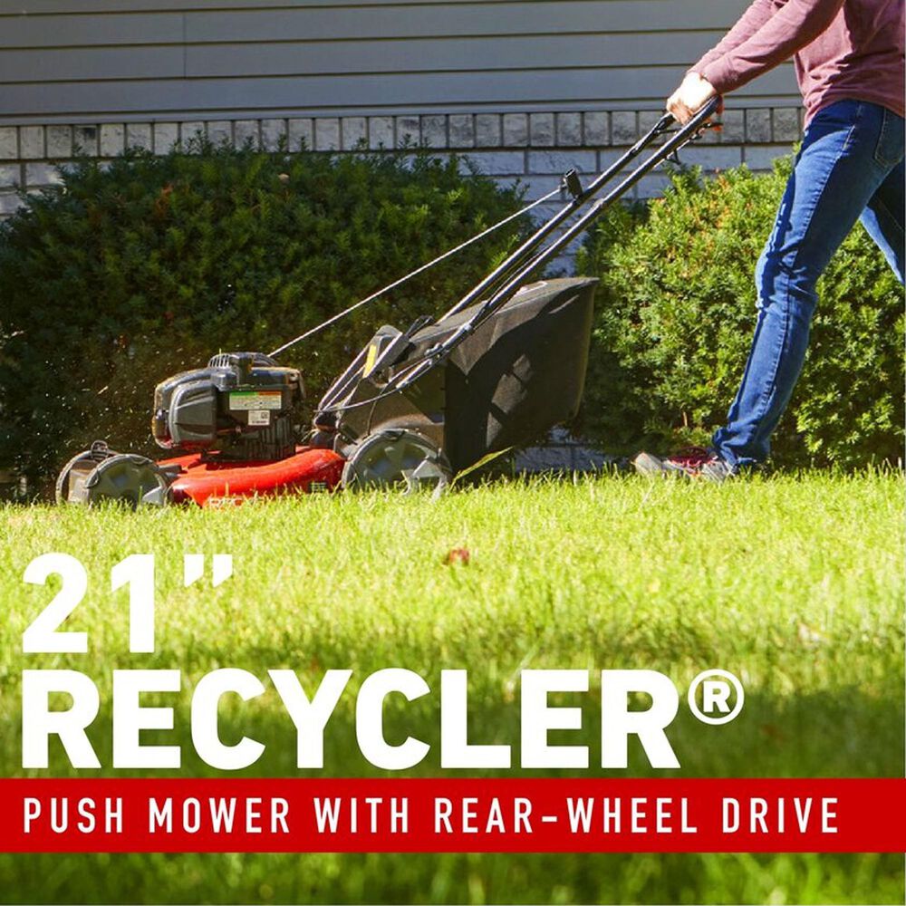 Toro 21&quot; Gas Recycler 140cc Self-Propelled Lawn Mower, , large