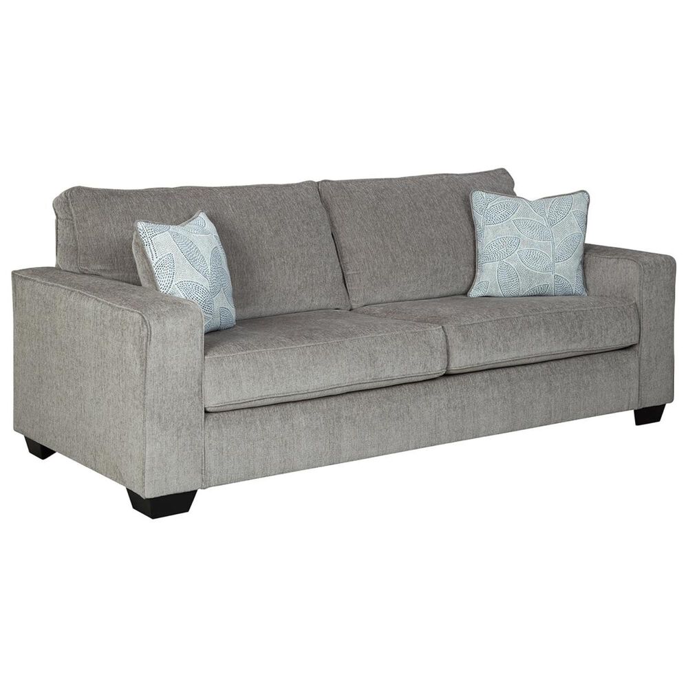 Ashley Altari 2-Piece Stationary Sofa and Loveseat in Alloy, , large