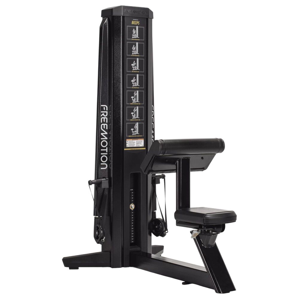 FreeMotion Genesis Biceps in Black, , large