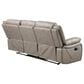 Steve Silver Tyson Manual Reclining Sofa with Dropdown Console in Grey, , large