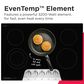 Frigidaire Gallery 30" Electric Cooktop with 5 Element in Stainless Steel and Black, , large
