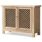 Jennifer Taylor Home Arden 51" 2-Door Accent Storage Cabinet in Heritage Light Natural Brown, , large