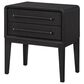 Sterling Timber Elure 2 Drawer Small Nightstand in Peppercorn, , large