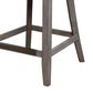 Uttermost Elowen 26" Counter Stool in Black with Dark wood, , large