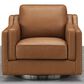 Hydeline Bella Swivel Chair in Cognac Brown, , large