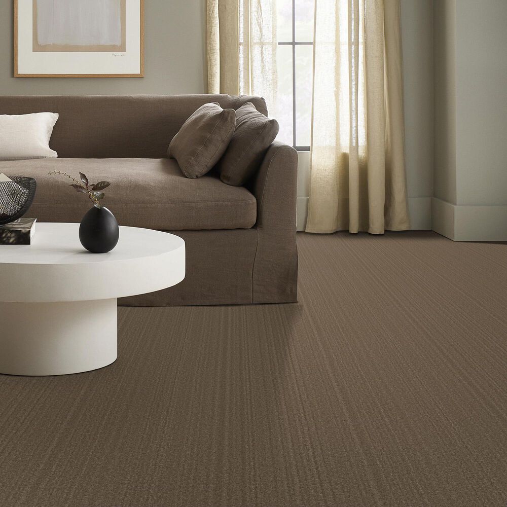 Shaw Serene Stria Carpet in Acorn, , large
