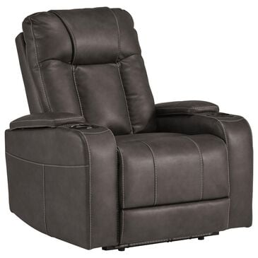 Ashley Feazada Power Recliner in Shadow, , large