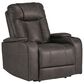 Ashley Feazada Power Recliner in Shadow, , large