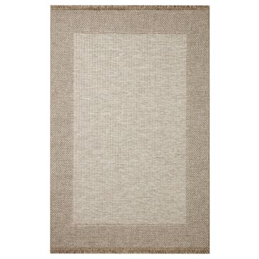 Loloi Dawn DAW-06 7"8" Round Natural Area Rug, , large