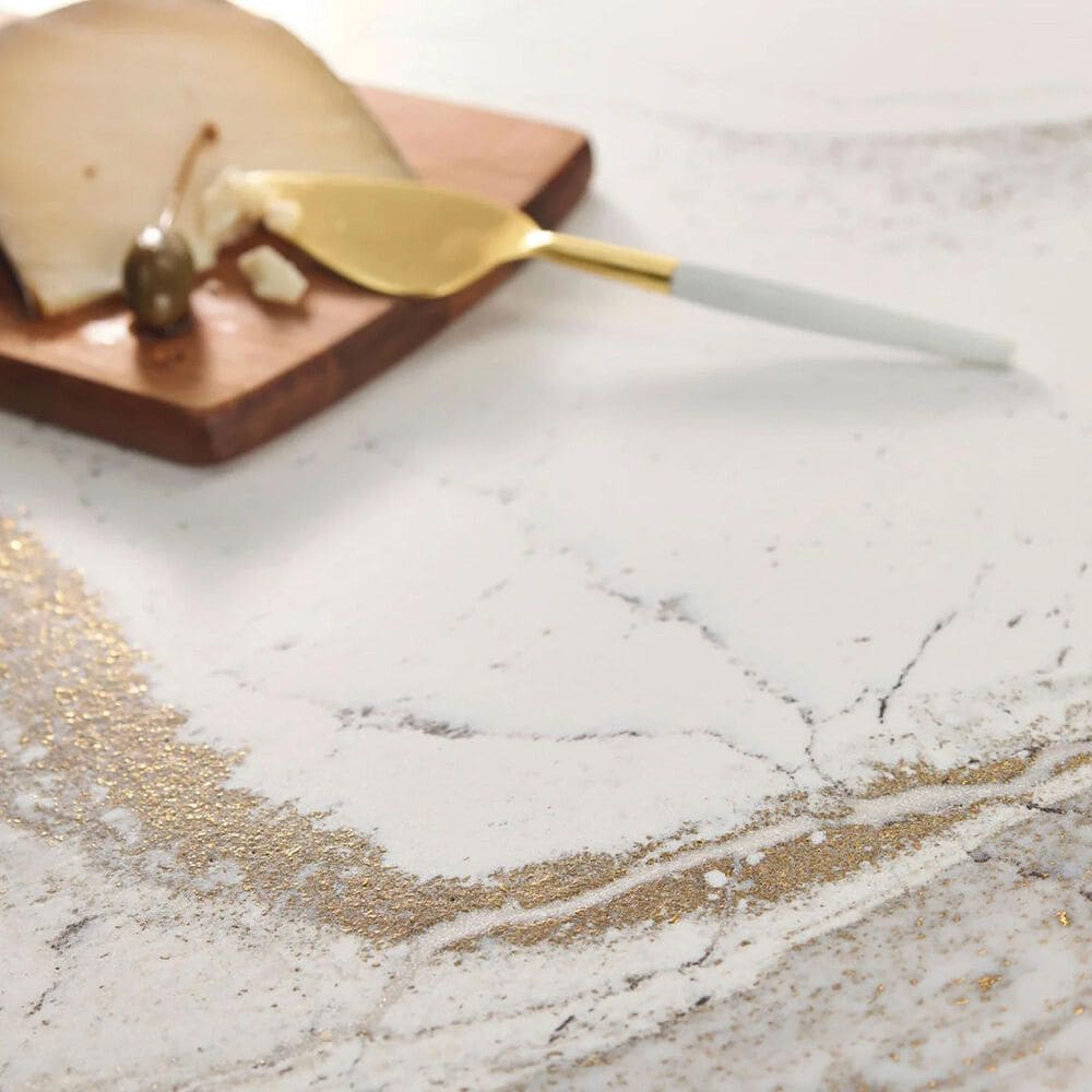 Cambria Grandeur Windsor Brass Satin Ridge 3cm Quartz Countertop, , large