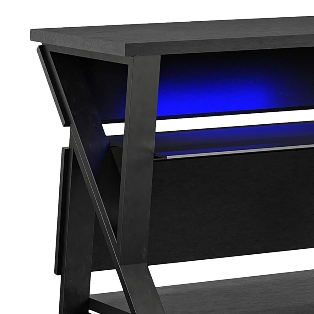 DHP Genesis 60&quot; Gaming TV Stand in Black, , large