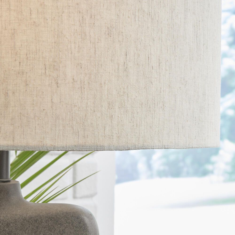 Ashley Danacy Table Lamp in Distressed Black, , large