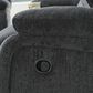 Ashley Draycoll Manual Reclining Sofa and Loveseat Set in Slate, , large