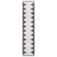 Surya Eagean EAG-2356 Black, Off-White and Charcoal 2"7" x 12" Indoor/Outdoor Runner, , large