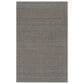 Safavieh Natura NAT801E 6" x 9" Ivory and Black Area Rug, , large
