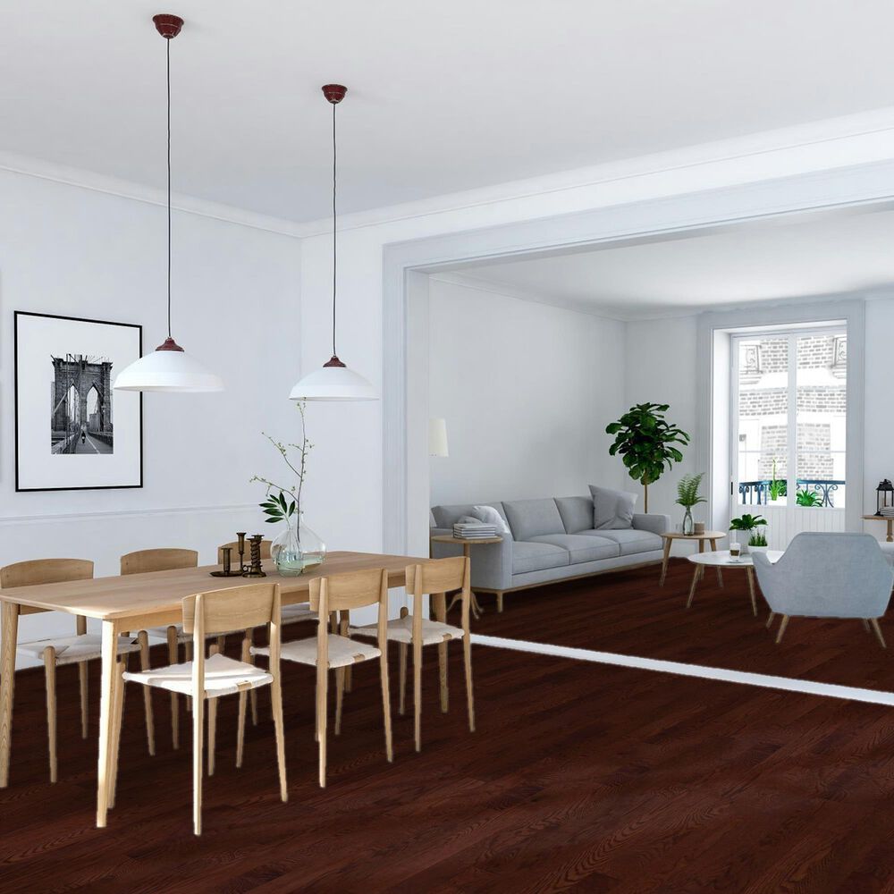 Lauzon Classics Cherry 4 1/4" Red Oak Solid Hardwood, , large